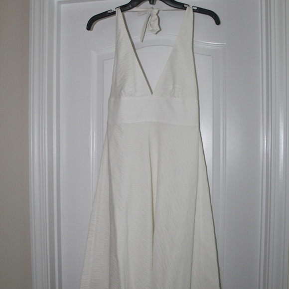 J Crew white halter dress with tags - Picture 4 of 4